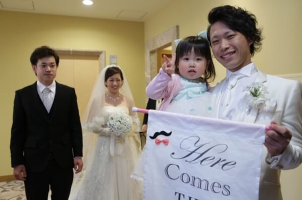 パパとママと一緒に♪人気のパパママキッズ婚！