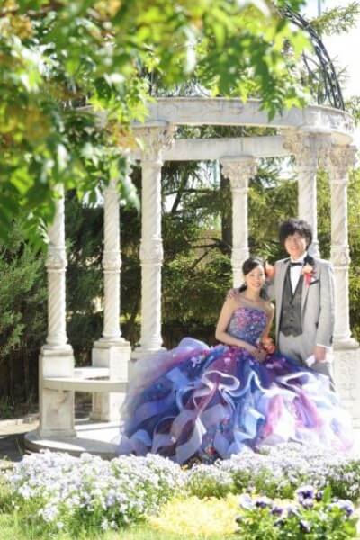 新潟市　結婚式場　ピアザララルーチェ　ガゼボ　演出　インスタ　写真スポット