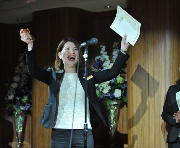 新潟市　結婚式場　ピアザララルーチェ　プランニング　グランプリ　新郎新婦　おめでとう