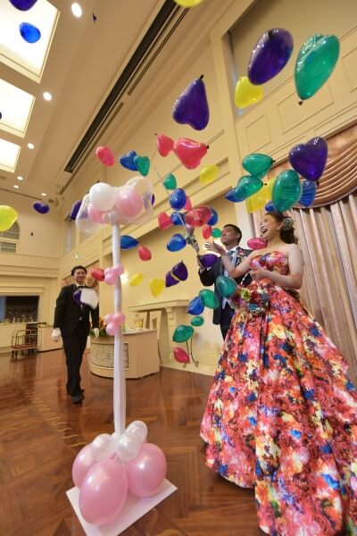 ルーチェ　バルーン　演出