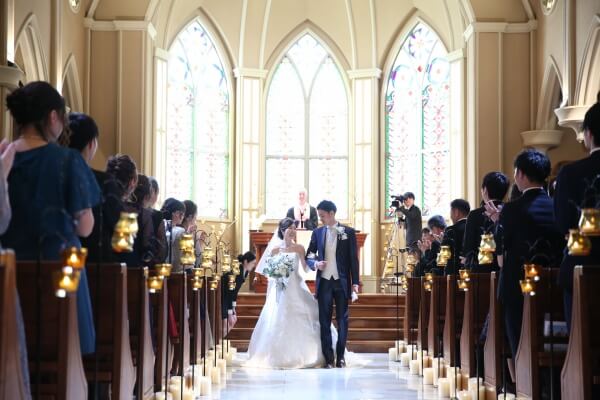 チャペル式　退場