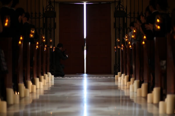 チャペル式　クロージングキス