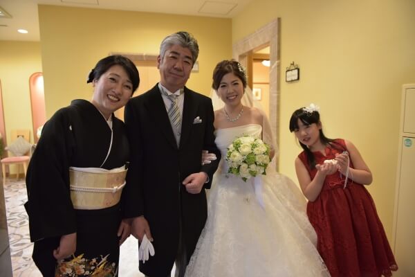 チャペル式　直前