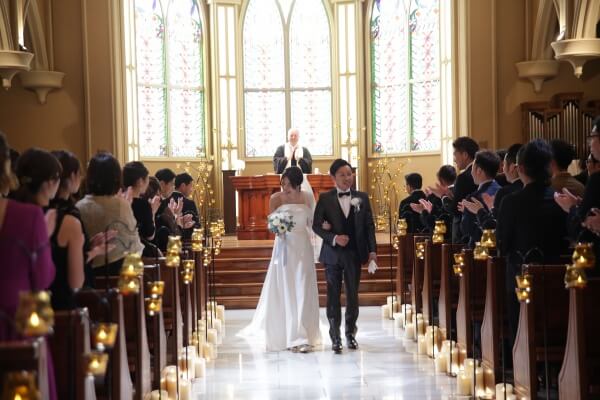 チャペル式　退場