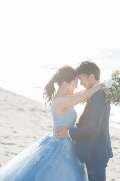 タキシード　ドレス　前撮り