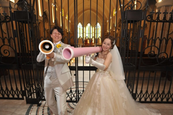 バズーカ　チャペル　タキシード　ドレス