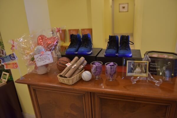 結婚式　バスケットシューズ　飾り