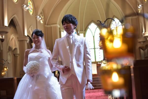 ルーチェ　挙式　タキシード　ドレス