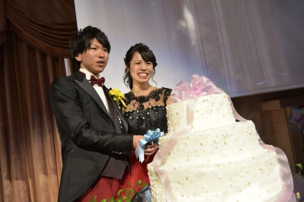 ケーキ　披露宴　ルーチェ