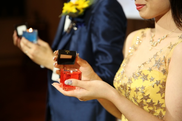 メッセージキャンドル