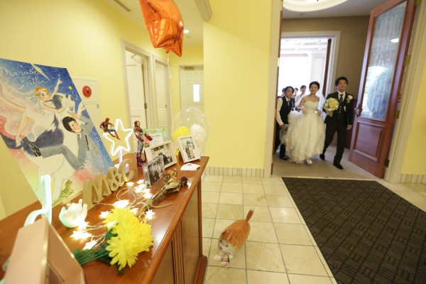 受付飾り　ルーチェ