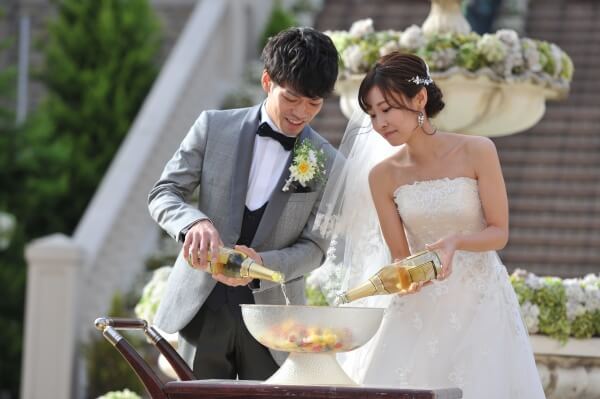 フルーツポンチ　広場人前式　ルーチェ